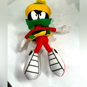 Vintage 90’s Marvin the Martian Plush 12" Applause 1994 Warner Bros Looney Tunes